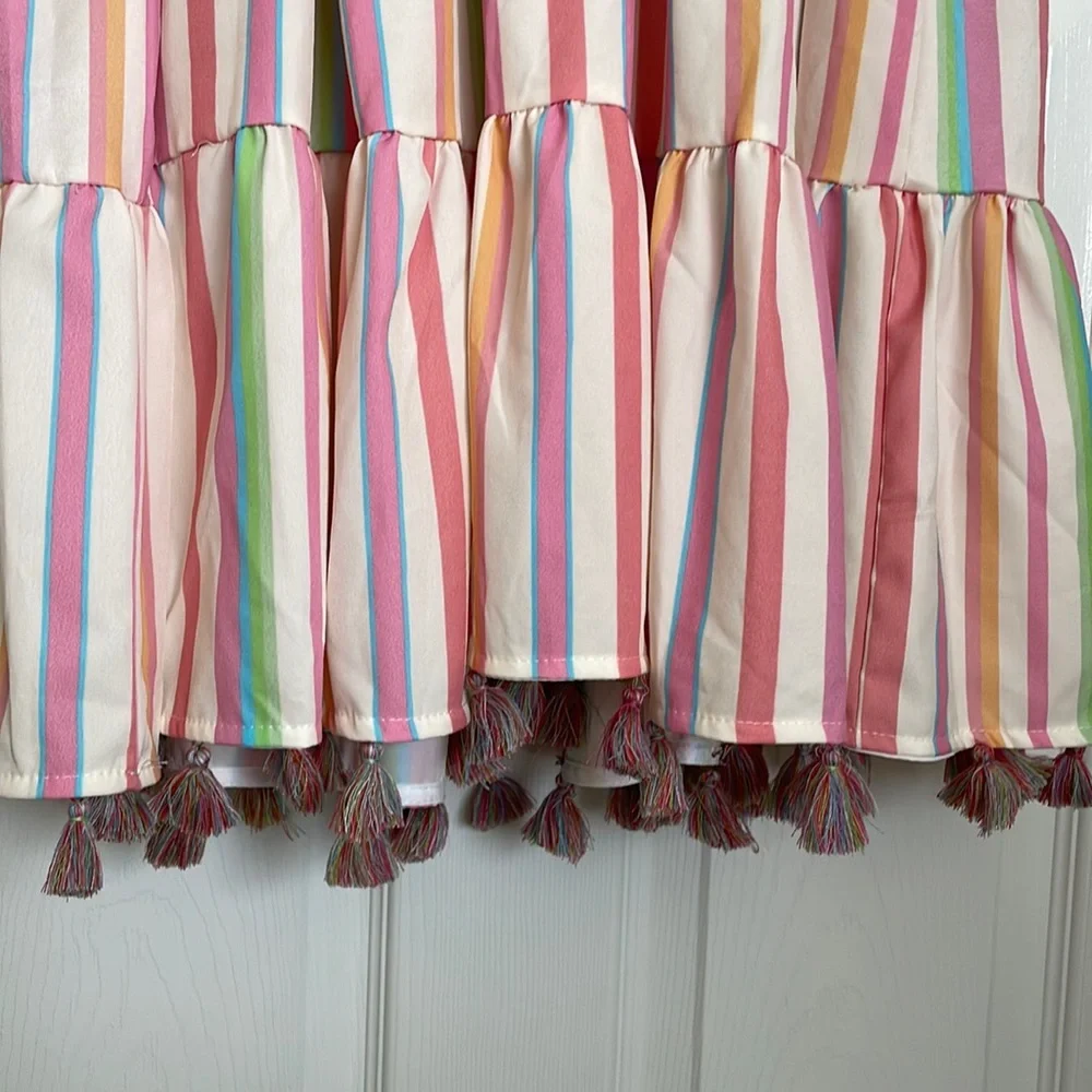 Boho maxi dress size S - Picture 3 of 4